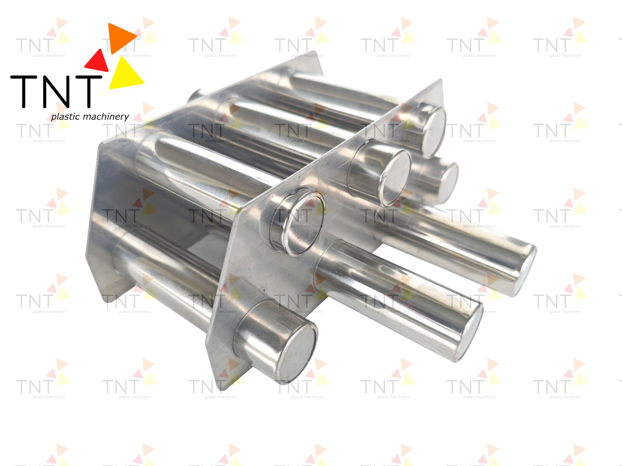 Nam châm tách sắt cho phễu sấy 7 thanh