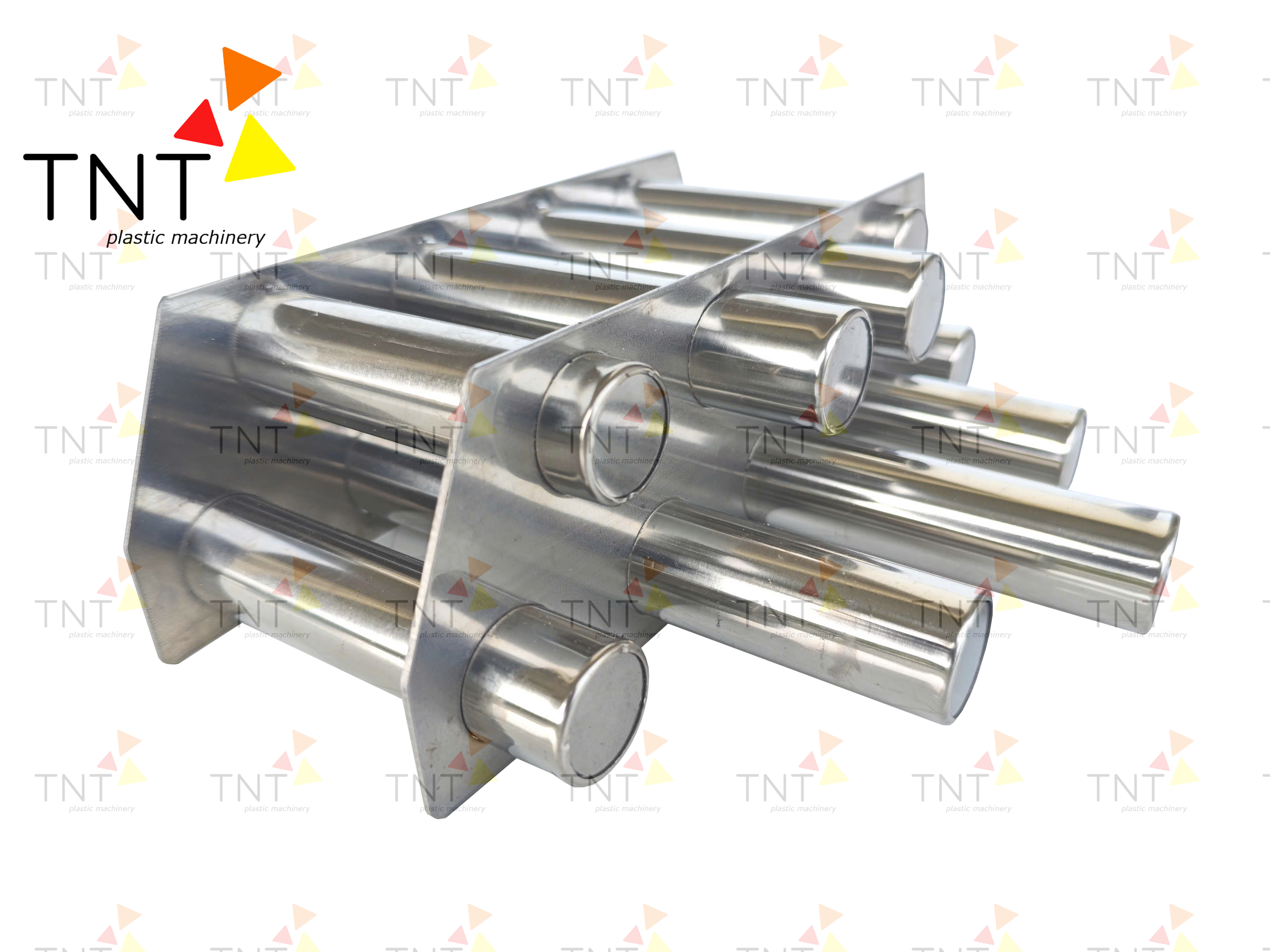 Nam châm tách sắt cho phễu sấy 9 thanh