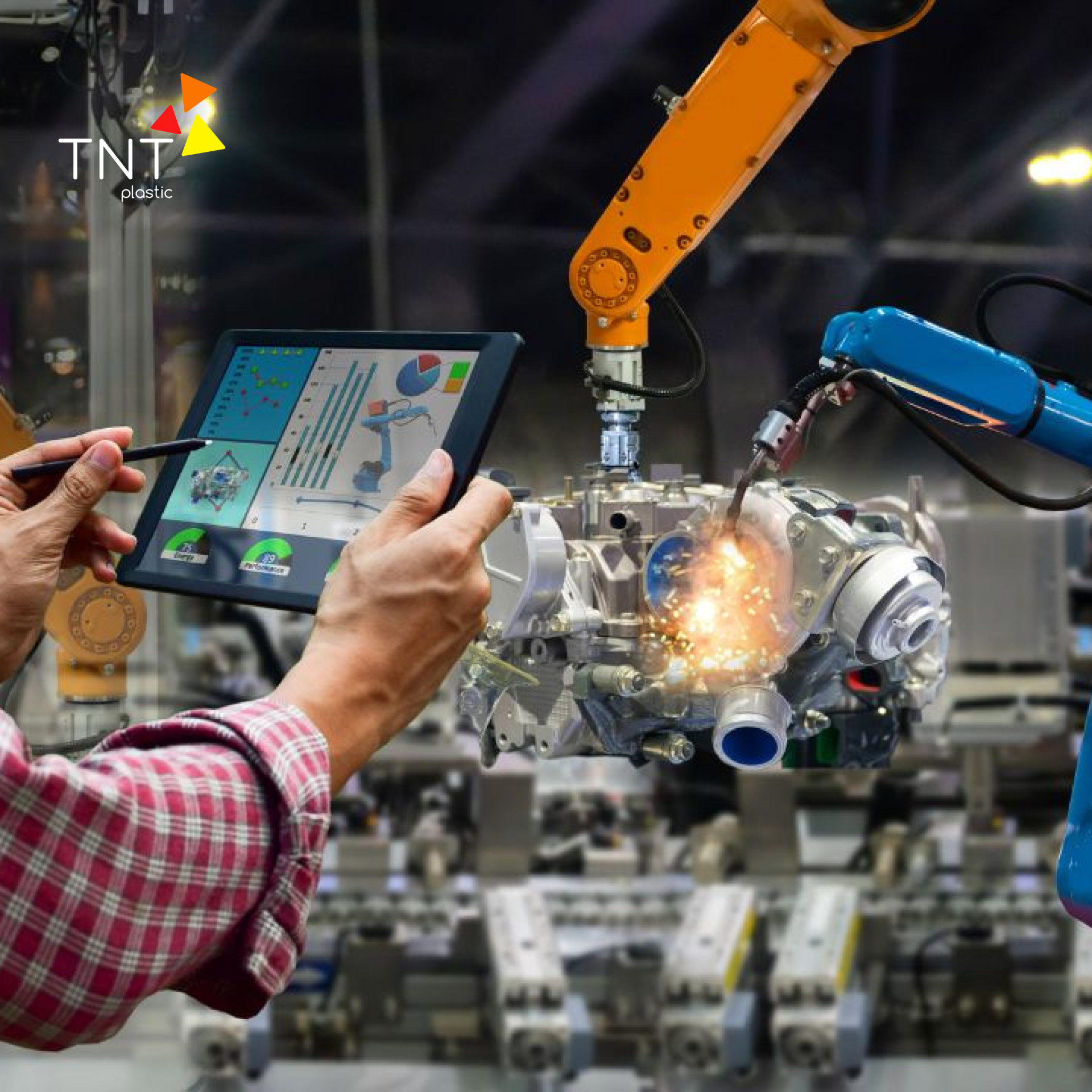 cánh tay robot công nghiệp ứng dụng nhiều trong sản xuất