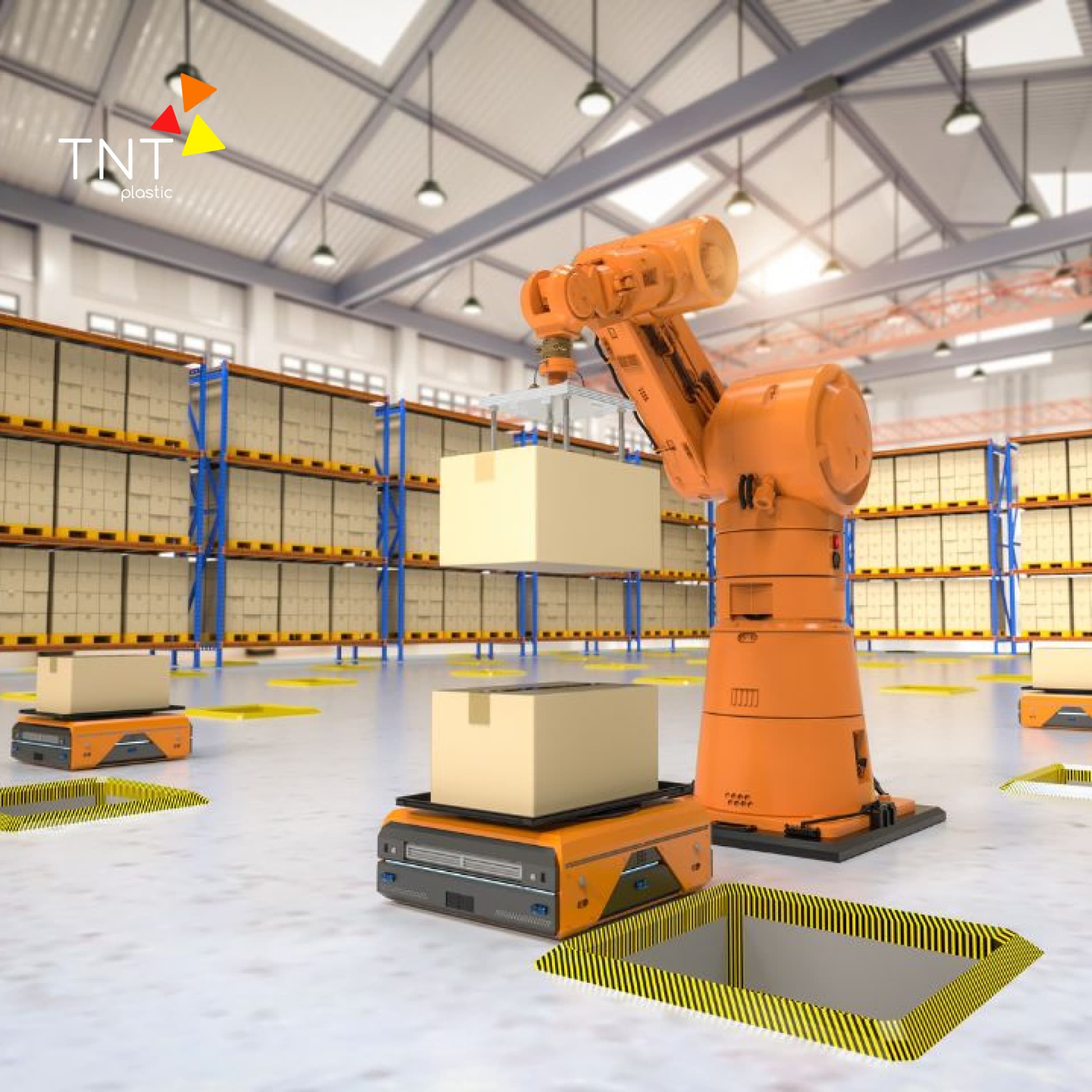 Cánh tay robot công nghiệp giúp tiết kiệm chi phí cho doanh nghiệp