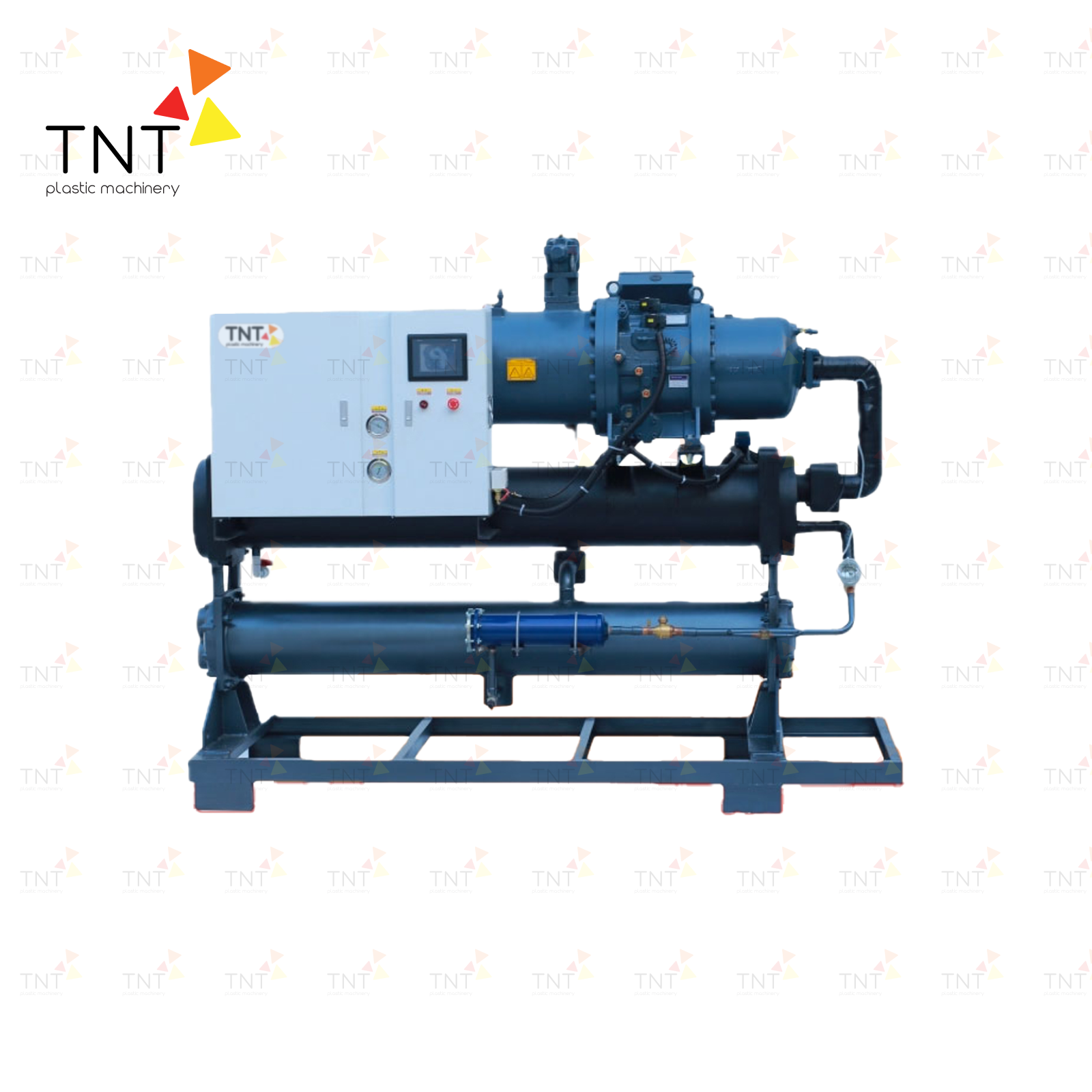 Nguyên lý hoạt động của chiller công nghiệp trải qua 4 quá trình