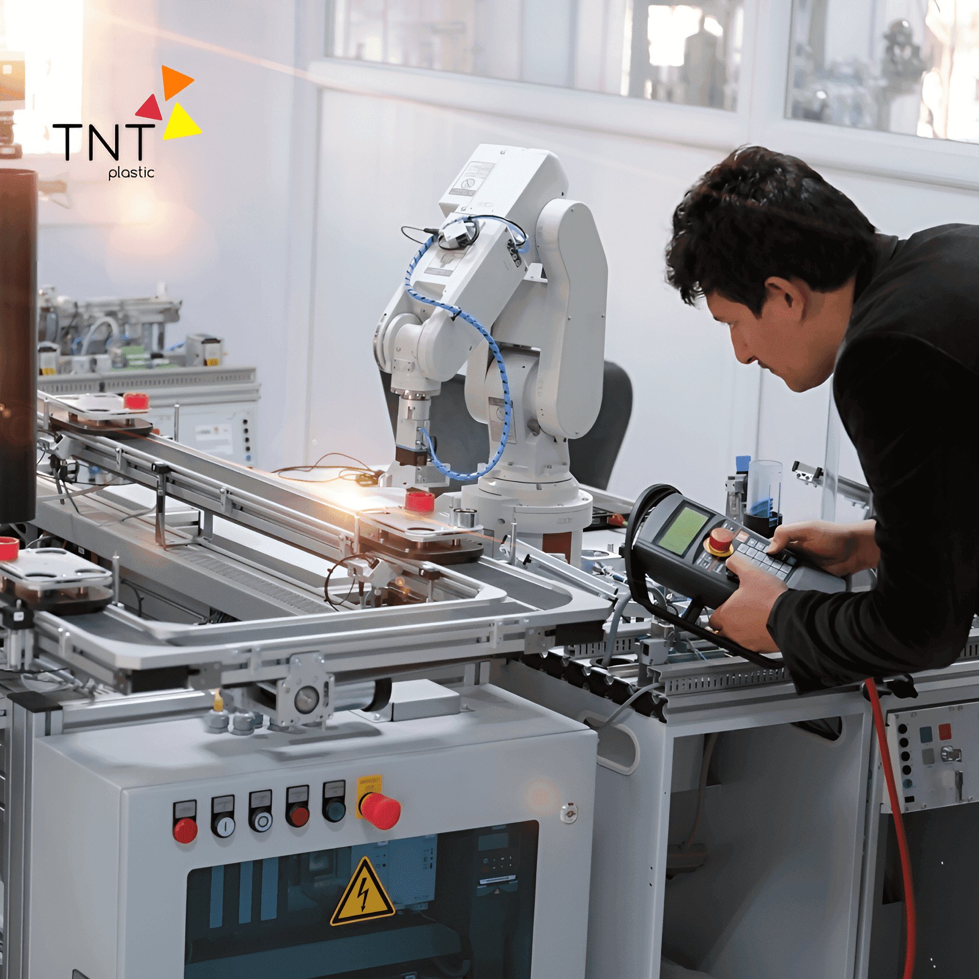 Hỏi Đáp Về Cánh Tay Robot Công Nghiệp Trong Ngành Nhựa