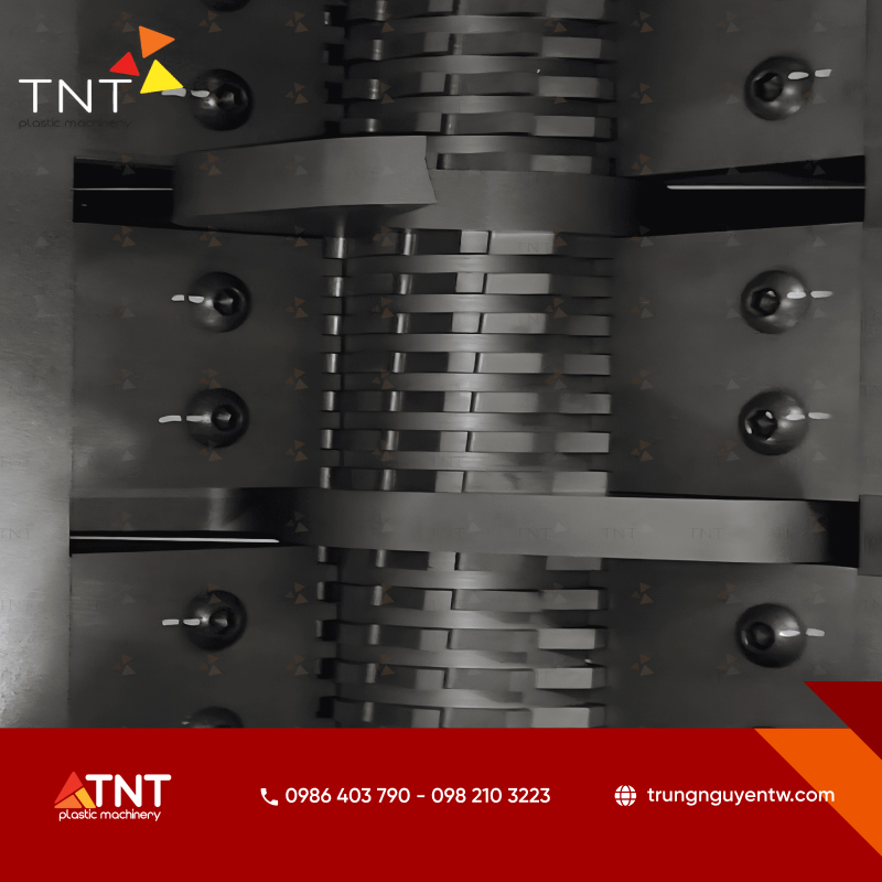 Lưỡi dao phẳng của máy băm nhựa phế liệu