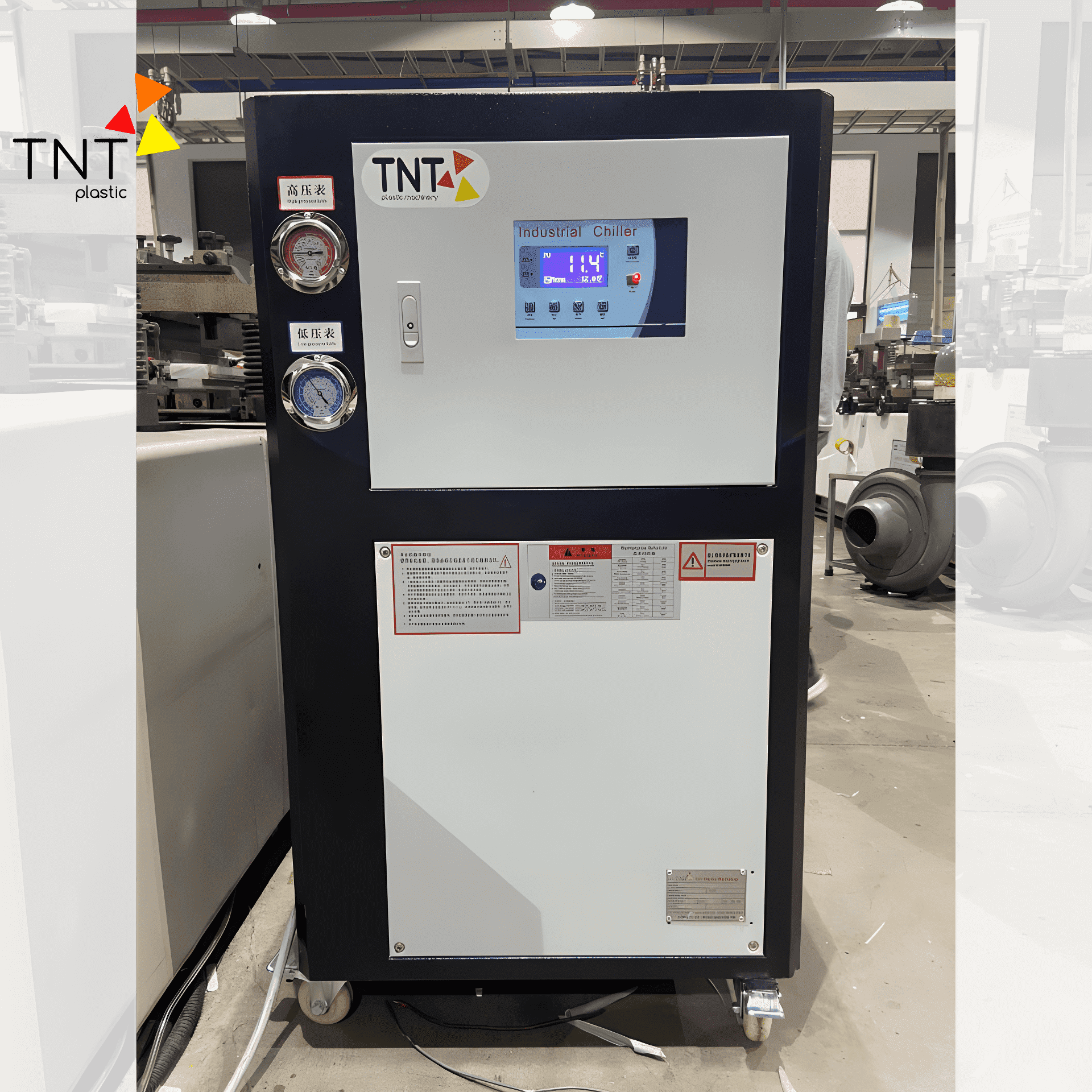 Lý do máy chiller công nghiệp quan trọng trong ngành nhựa