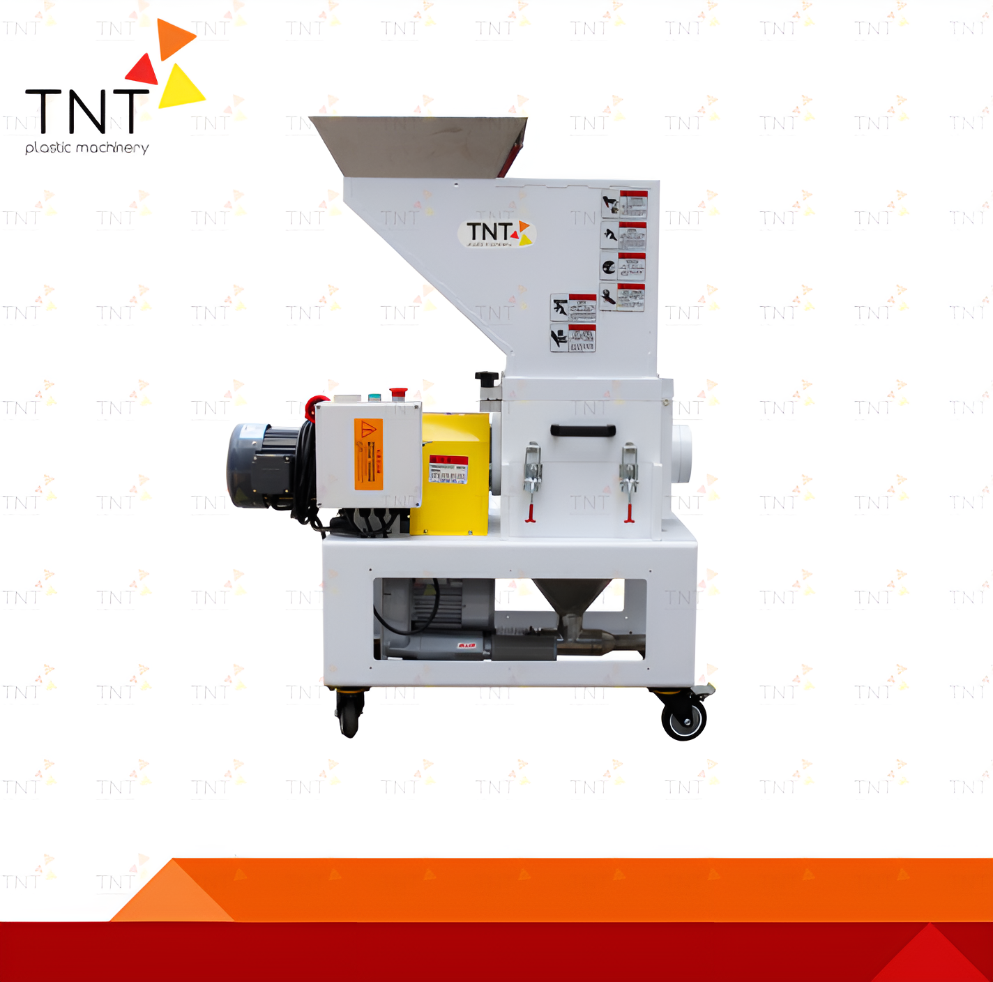 Máy nghiền nhựa phế liệu dạng chậm chất liệu bền bỉ