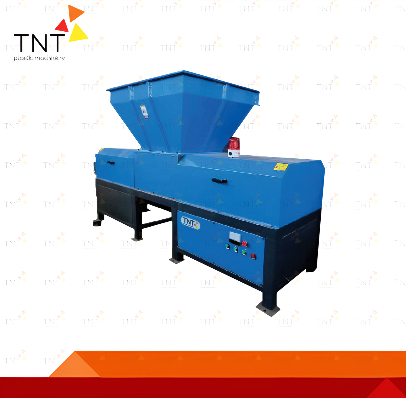 Máy nghiền nhựa phế liệu trục đôi nâng cao hiệu suất