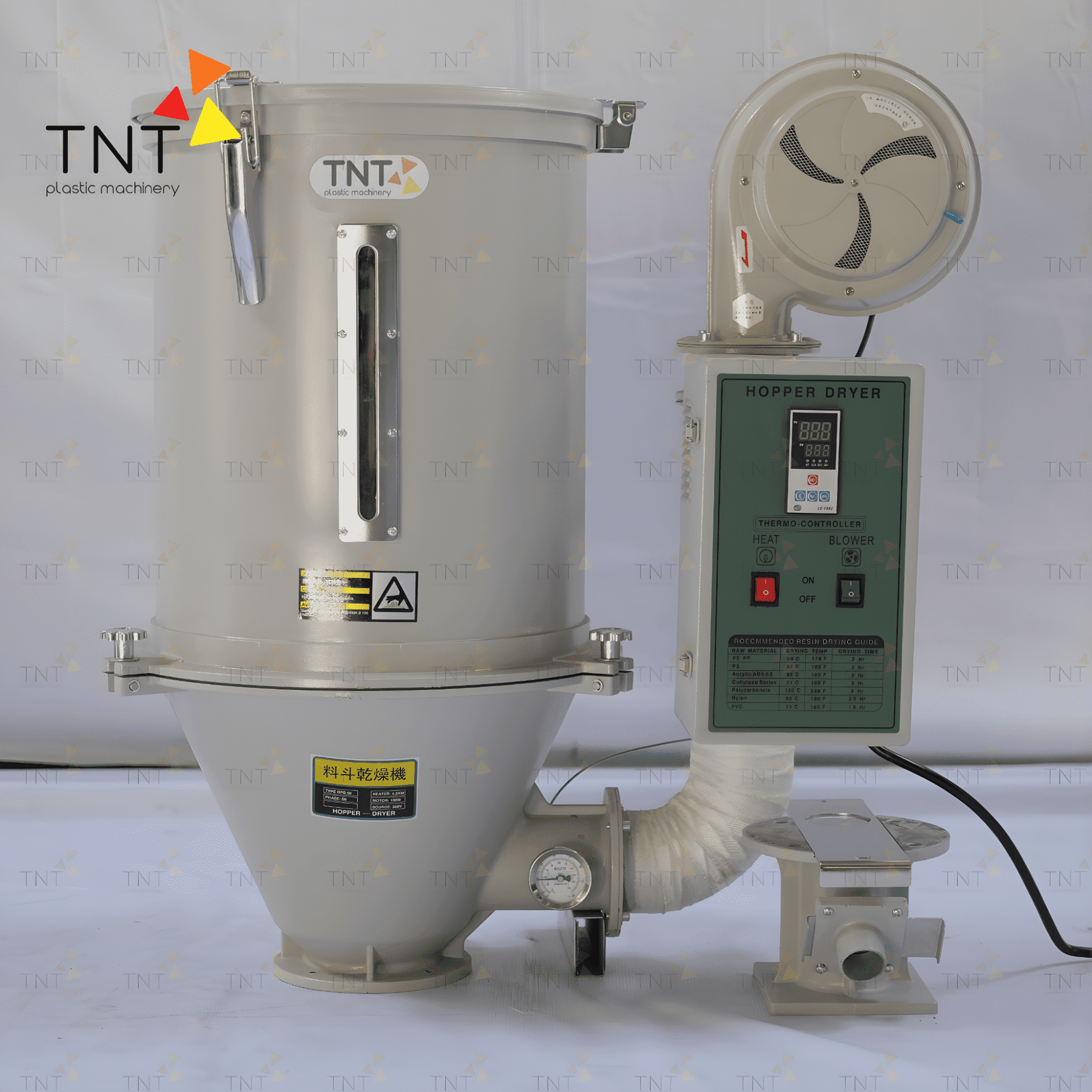 Tổng hợp các loại máy sấy nhựa chất lượng cao