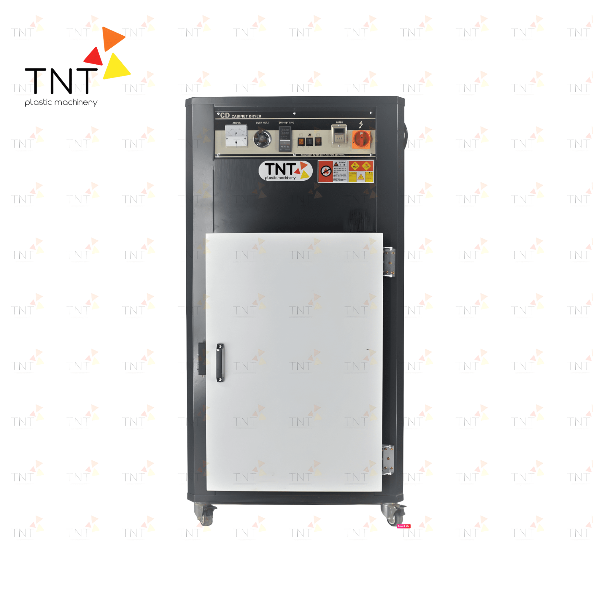 Máy sấy nhựa dạng tủ giúp tiết kiệm năng lượng