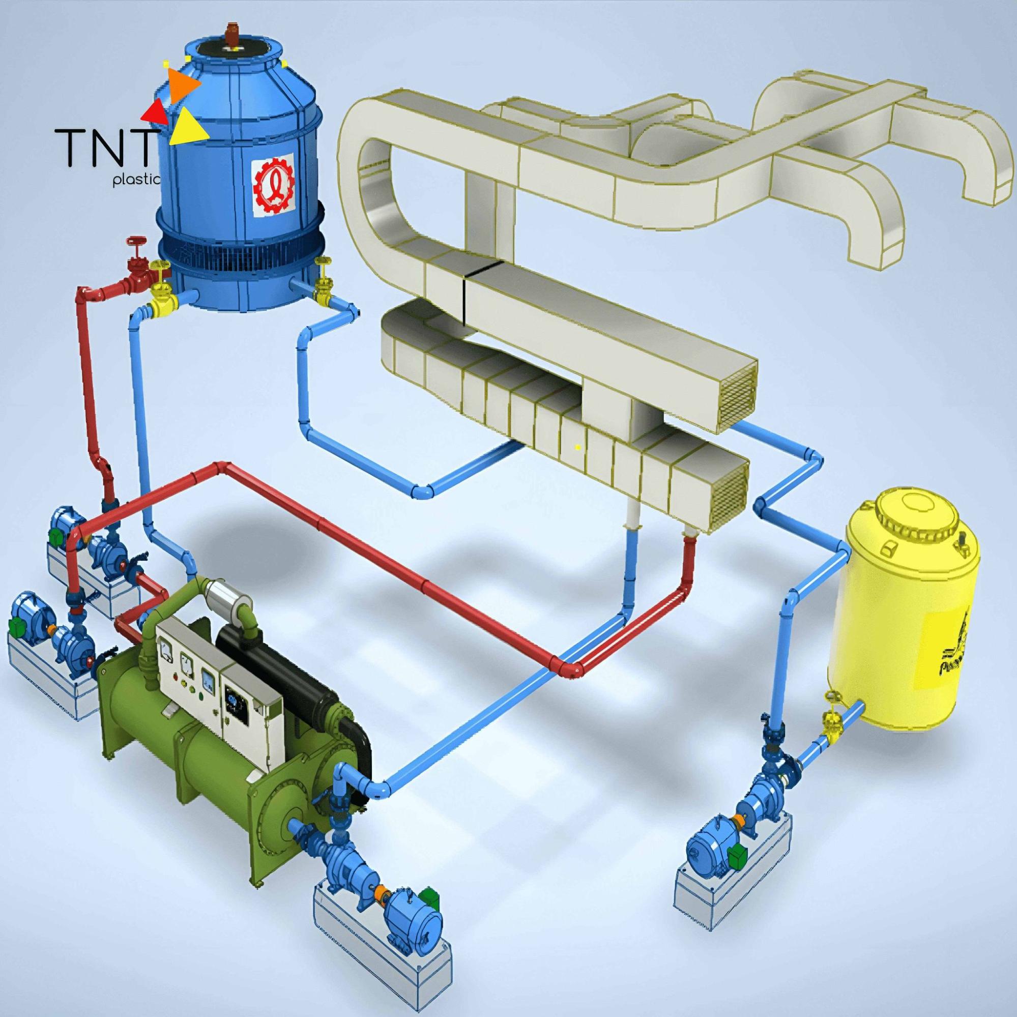 Quy trình lắp đặt máy làm lạnh nước công nghiệp