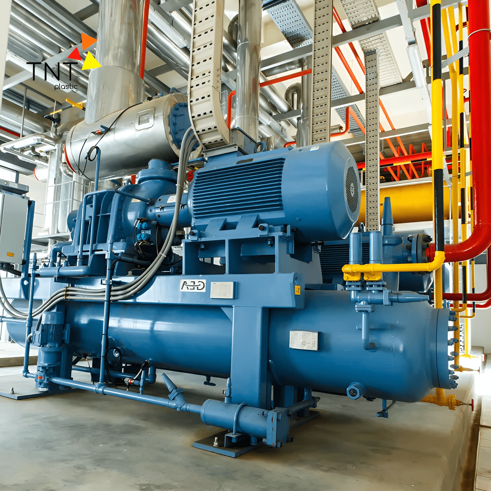 Chạy thử máy sau khi sửa chữa Chiller công nghiệp