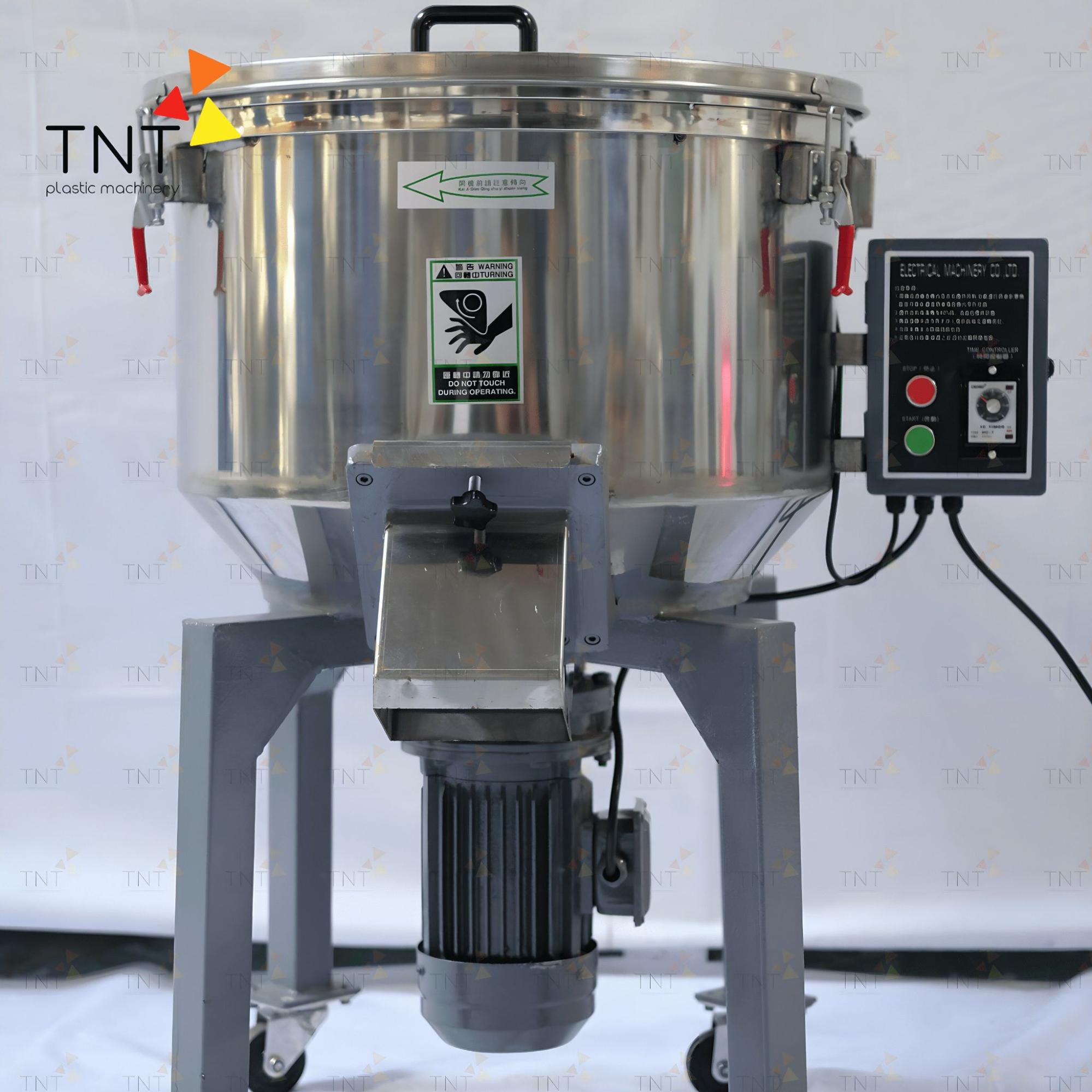 Máy trộn nhựa trong sản xuất công nghiệp nhựa