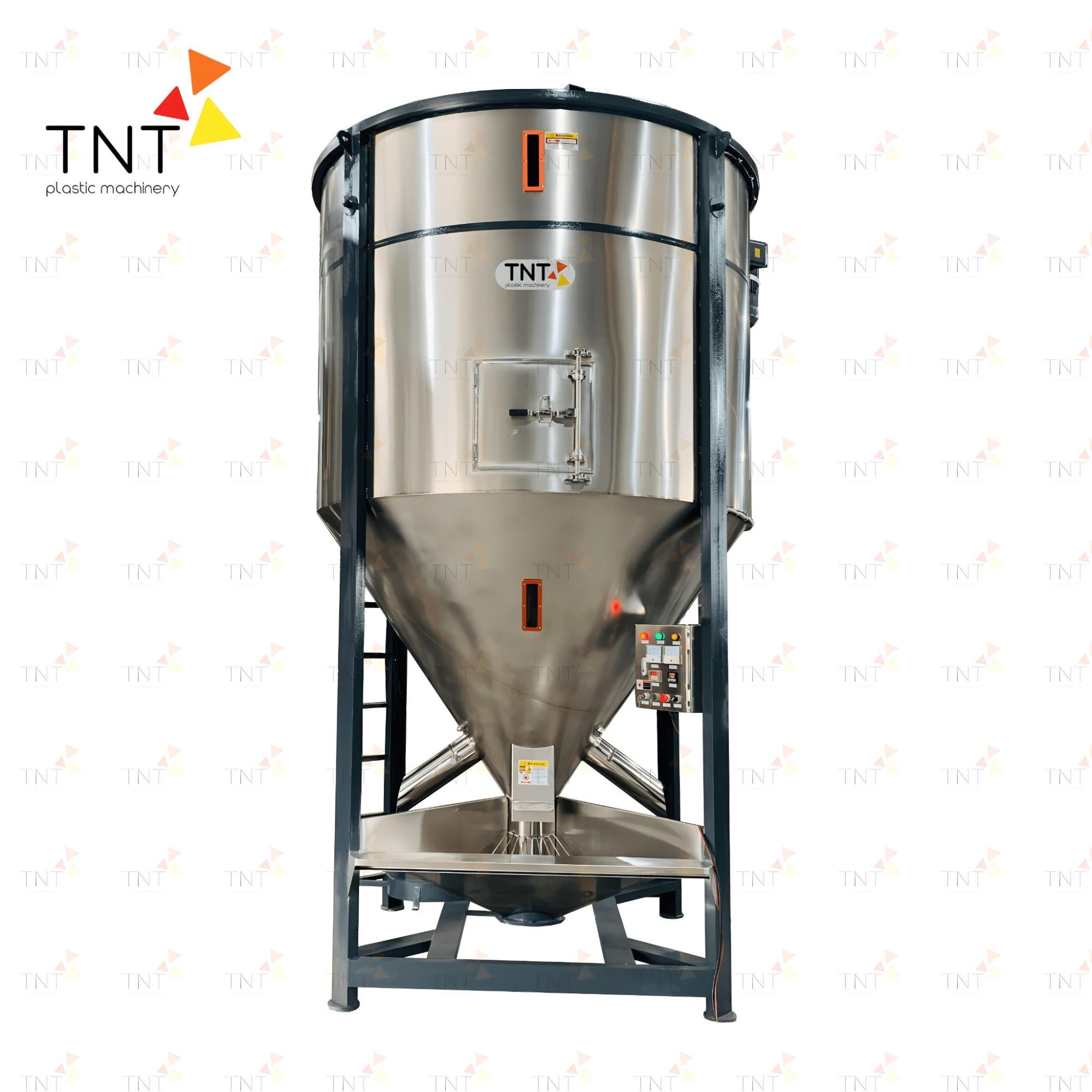Máy trộn nhựa tăng hiệu quả sản xuất