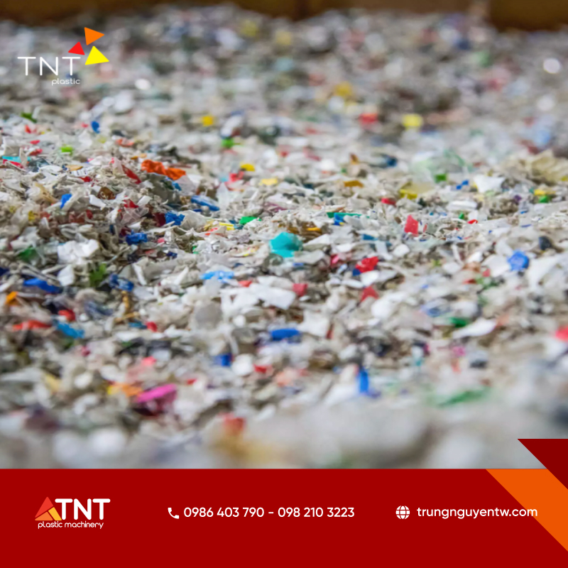 Nguyên liệu nhựa phù hợp cho máy nghiền nhựa, máy băm nhựa