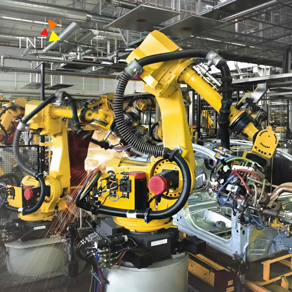 Robot ứng dụng trong sản xuất, tương tác linh hoạt