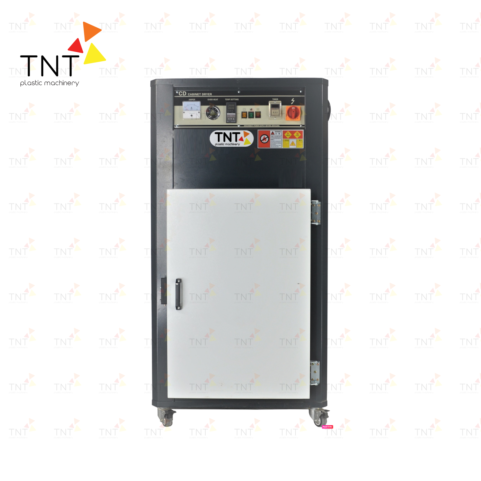 Tủ sấy nhựa được thiết kế dạng hộp kín, làm từ chất liệu thép không gỉ hoặc hợp kim bền bỉ, chịu nhiệt tốt
