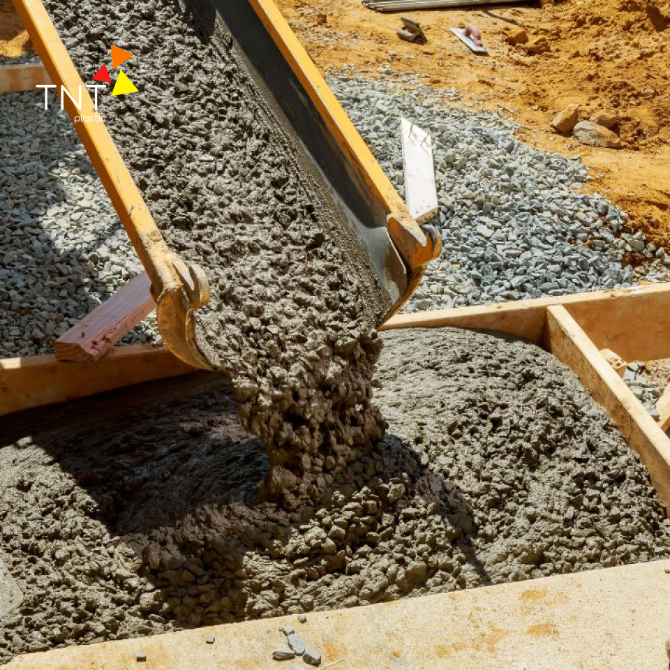 Máy trộn công nghiệp ứng dụng nhiều trong xây dựng
