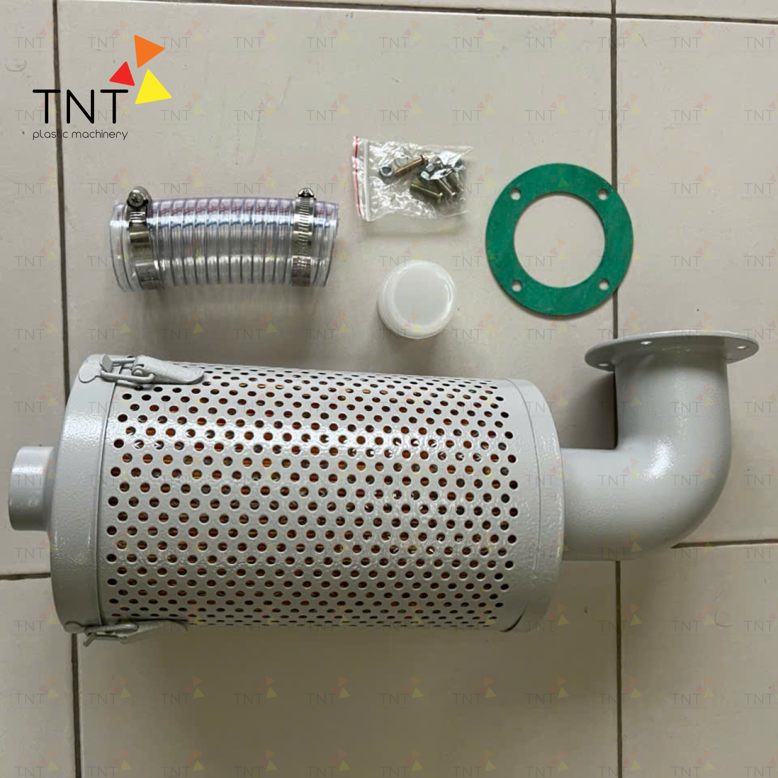 Bộ lọc bụi phễu sấy nhựa có nhiều model phù hợp với nhu cầu khác nhau của doanh nghiệp