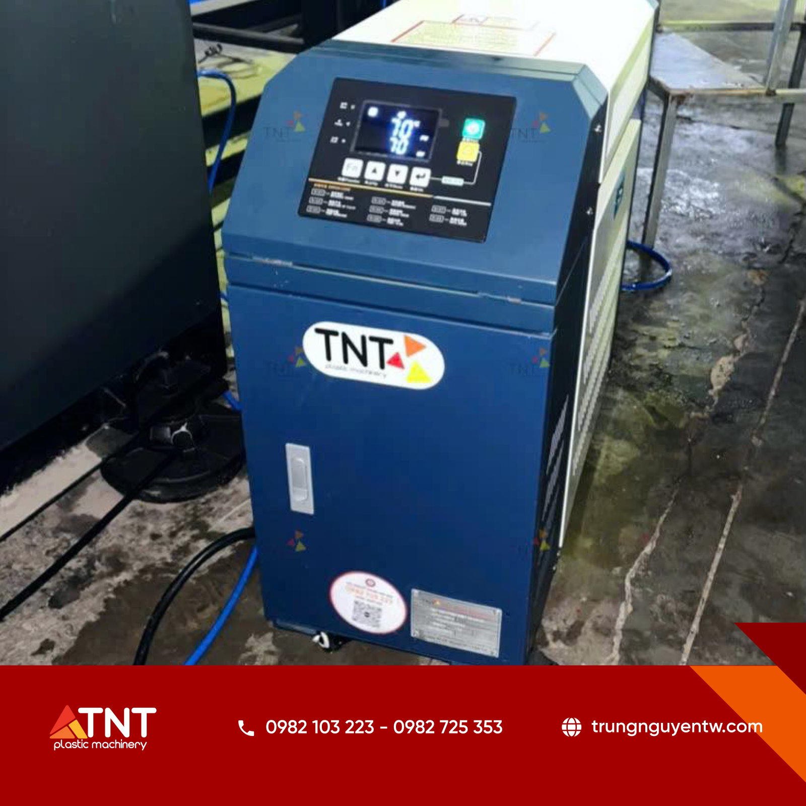 Bảo trì máy điều khiển nhiệt độ khuôn định kỳ giúp máy hoạt động bền bỉ