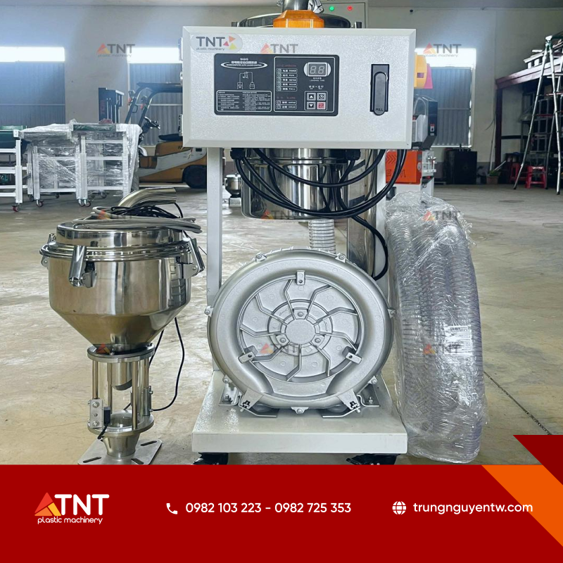 Trung Nguyên TNT hỗ trợ tư vấn chọn máy hút liệu nhựa phù hợp theo từng mô hình nhà máy