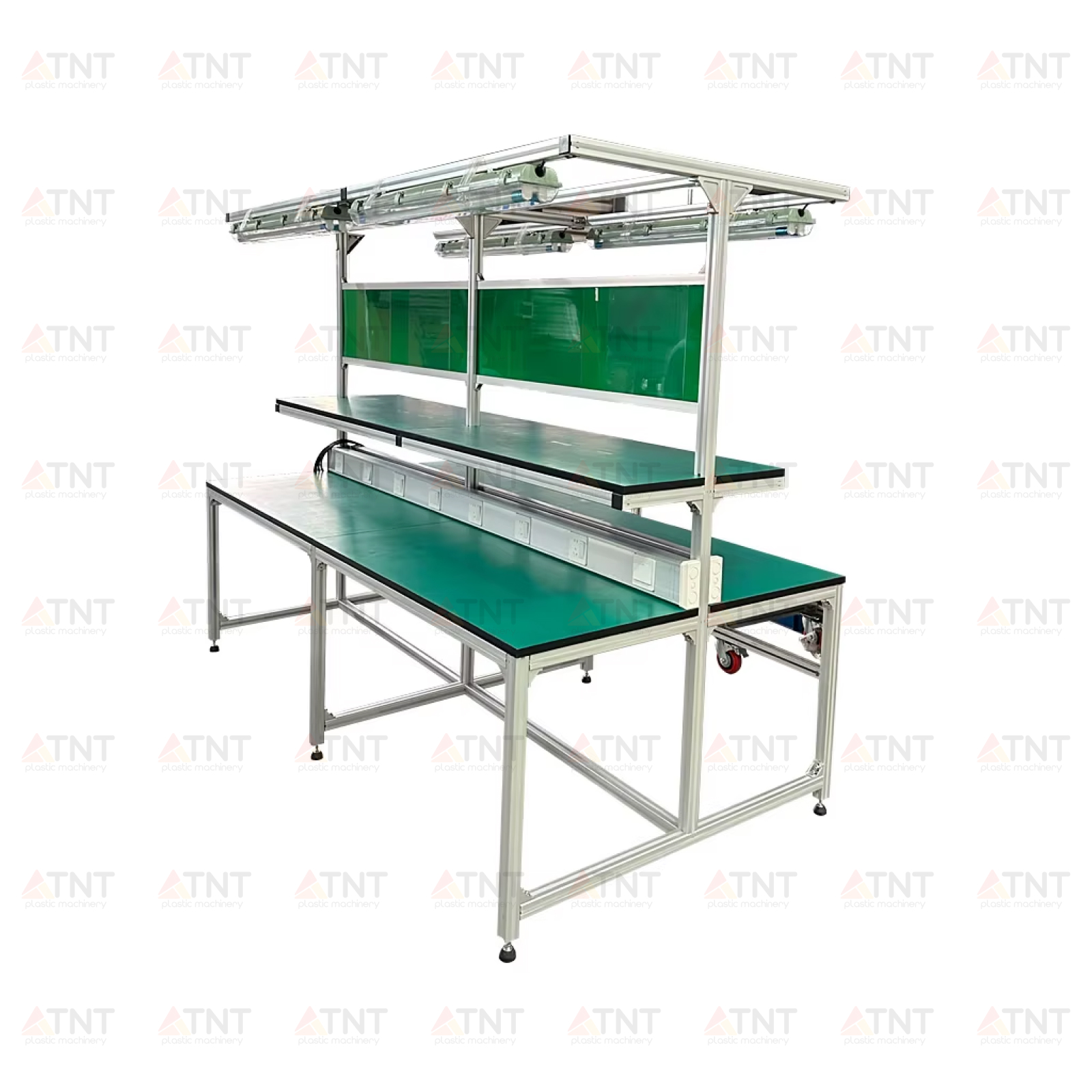 Mẫu bàn thao tác khung nhôm định hình