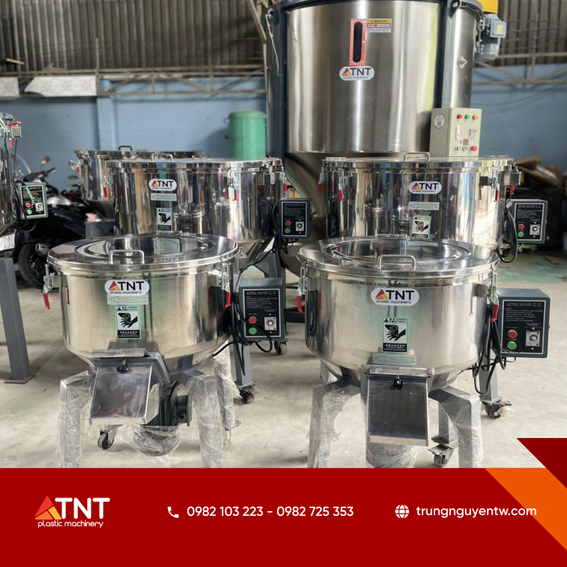 So sánh các loại máy trộn giúp doanh nghiệp hiểu rõ trước khi đầu tư