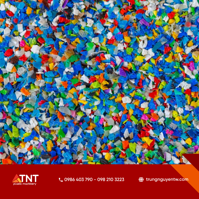 Máy nghiền nhựa xử lý nhiều loại nhựa, từ cứng đến dẻo