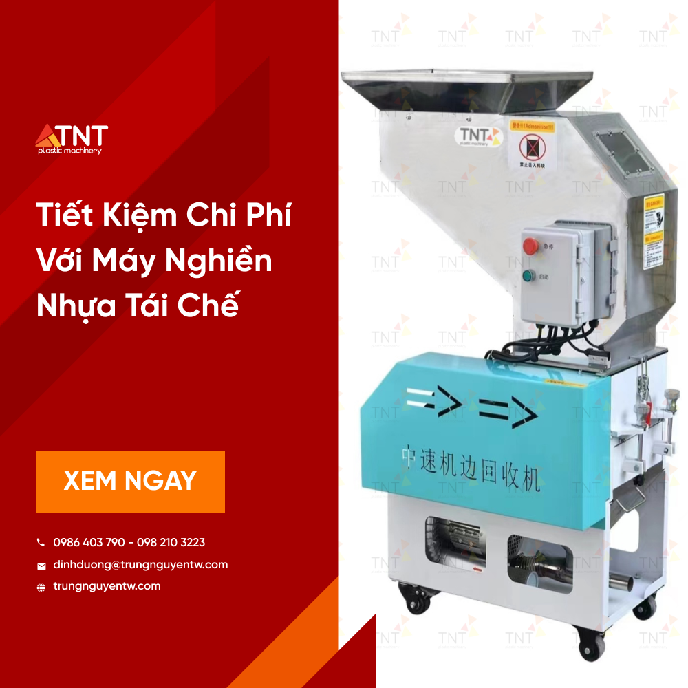 Tiết Kiệm Chi Phí Với Máy Nghiền Nhựa Tái Chế