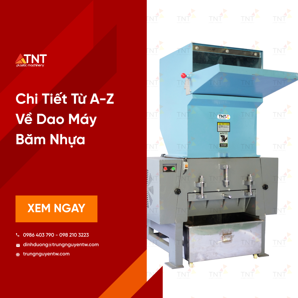 Tìm hiểu tất cả về dao máy băm nhựa