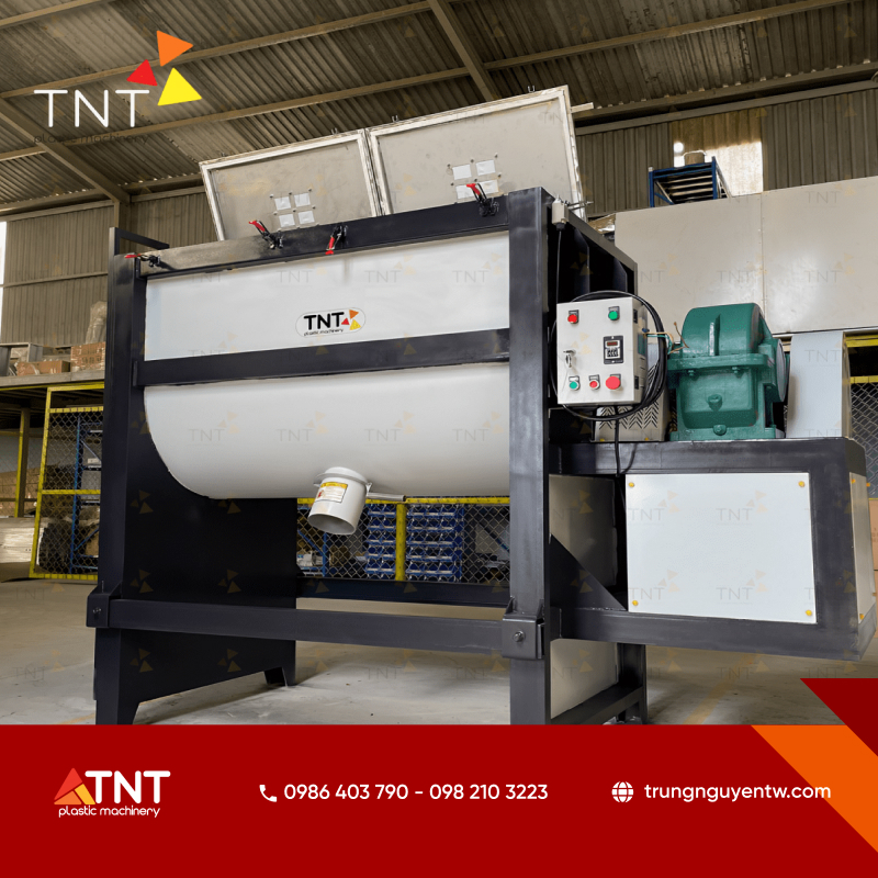 Ưu tiên lựa chọn các đơn vị uy tín khi đầu tư máy trộn nhựa nằm ngang