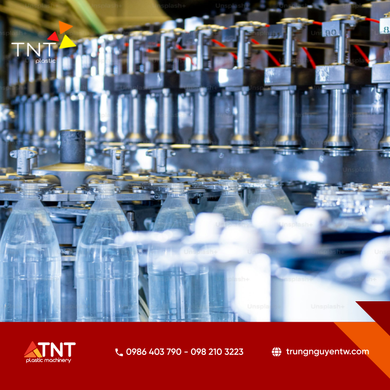 Lợi ích của khi ứng dụng máy móc Trung Nguyên TNT kinh tế tuần hoàn trong ngành nhựa 