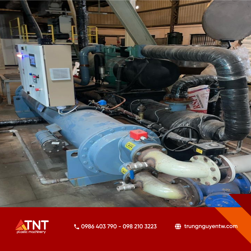 Đầu tư chiller trục vít giúp nhà máy nhựa nâng cao chất lượng sản phẩm và giảm đáng kể tỷ lệ phế phẩm