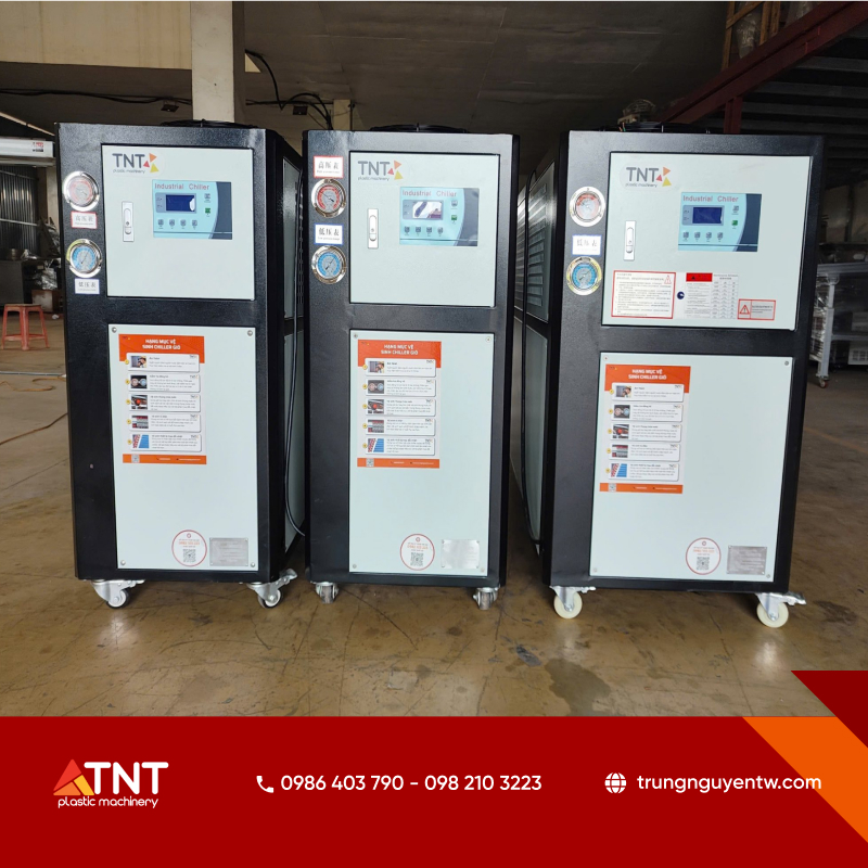 Máy chiller - Thiết bị làm mát khuôn ép không thể thiểu trong sản xuất nhựa và công nghiệp hiện đại