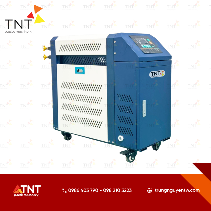 Máy điều khiển nhiệt độ khuôn giúp duy trì nhiệt ổn định nhựa trong quá trình sản xuất