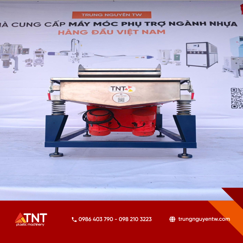 Máy sàng rung bột mịn giúp đảm bảo chất lượng sản phẩm đầu ra