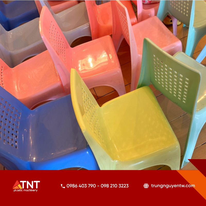 Sản xuất ghế nhựa tối ưu hóa với công nghệ tiên tiến ảnh hưởng đến chất lượng, tính thẩm mỹ của sản phẩm
