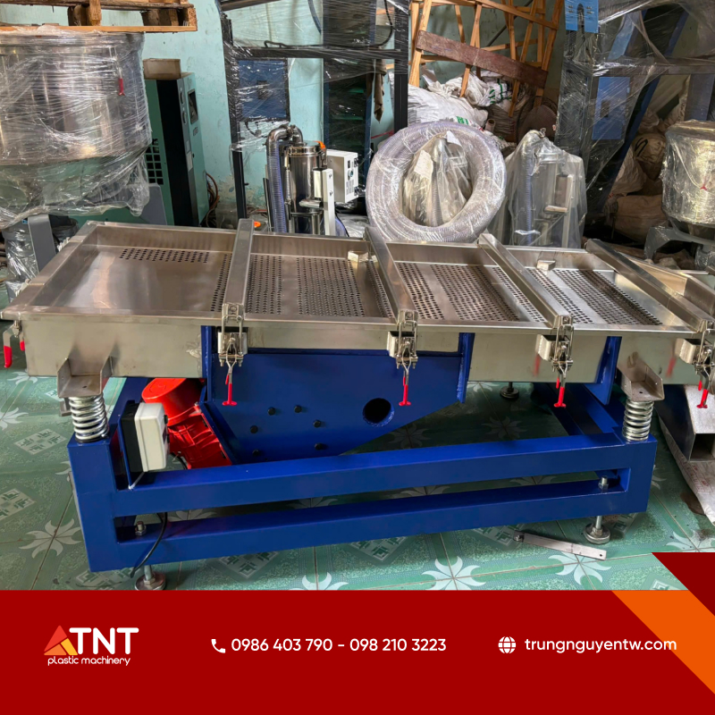Sử dụng Máy Sàng Rung Cát để lọc sạn