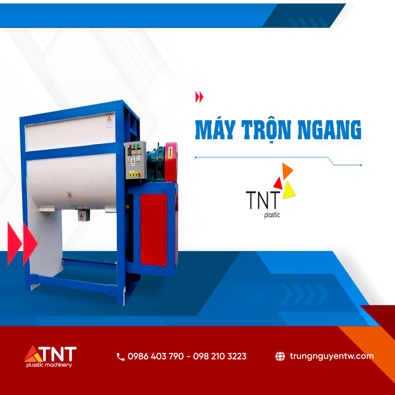 Trung Nguyên TNT - Nhà cung cấp máy máy trộn ngang uy tín, chất lượng