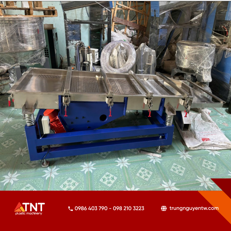 Trung Nguyên TNT cung cấp máy sàng phân loại cà phê và sàng rung chất lượng