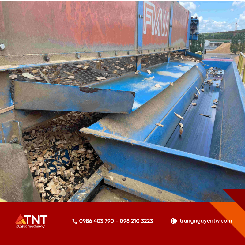 Máy sàng dăm gỗ được ứng dụng nhiều trong sản xuất gỗ