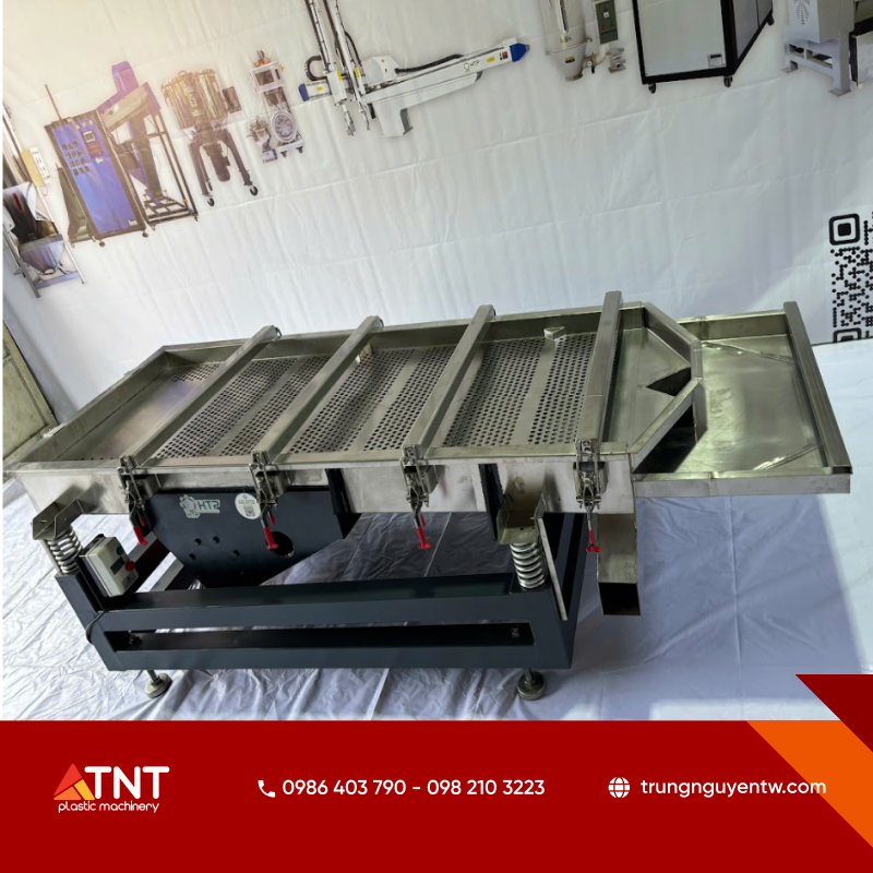 Máy phân loại cà phê được sử dụng trong các nhà máy sản xuất 