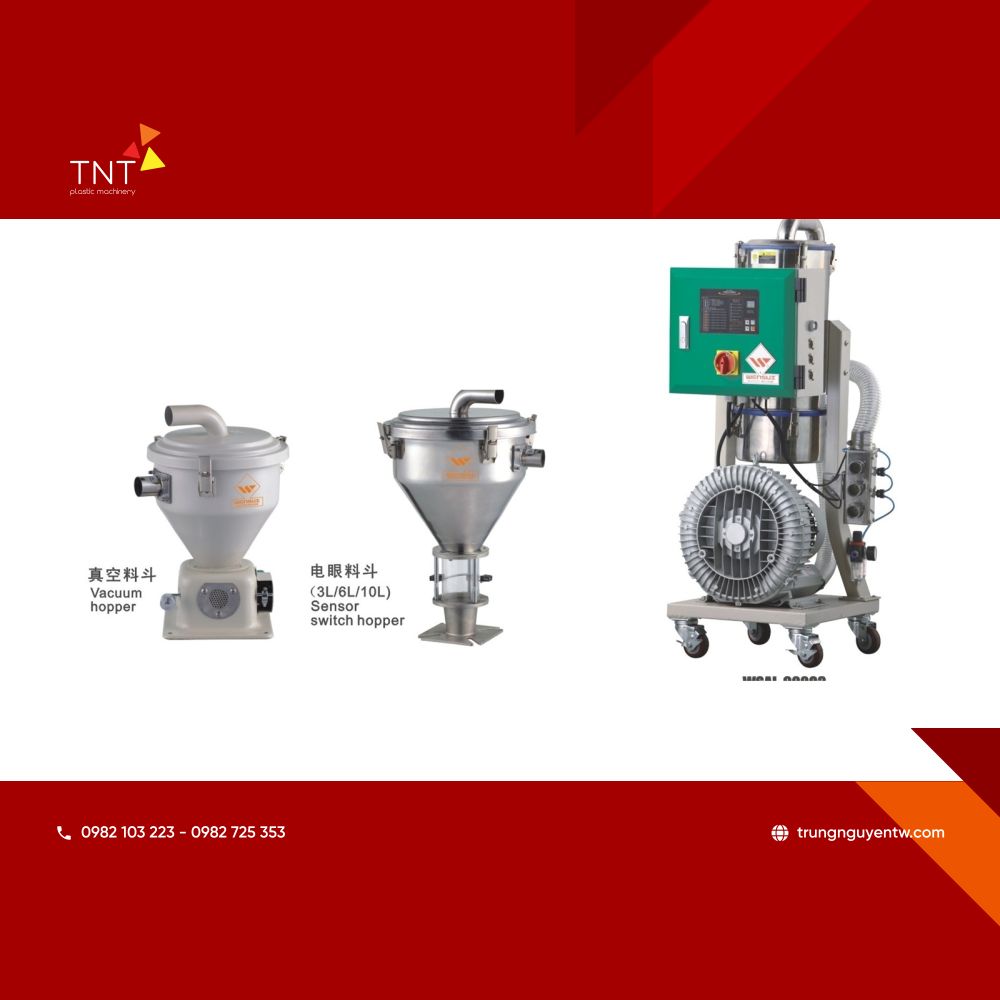 So sánh chi tiết giữa máy hút liệu tiêu chuẩn và công suất lớn