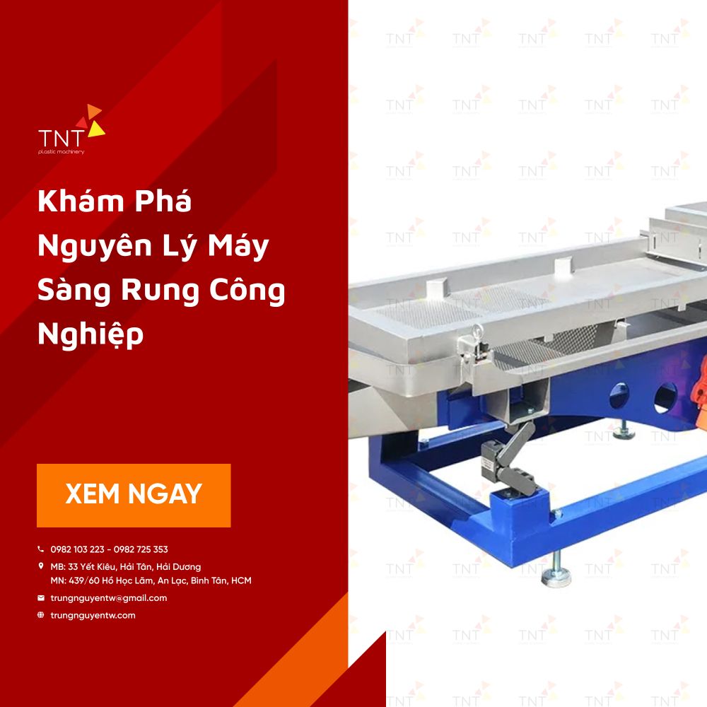 Nguyên lý hoạt động của máy sàng rung công nghiệp