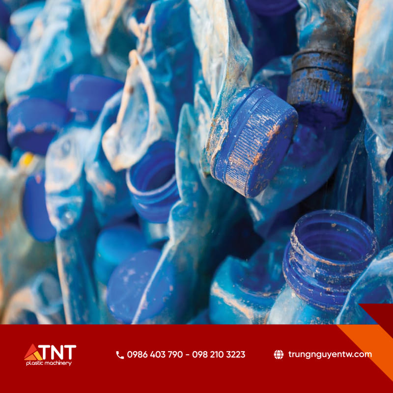 Phân loại nắp chai và vỏ chai nhựa PET