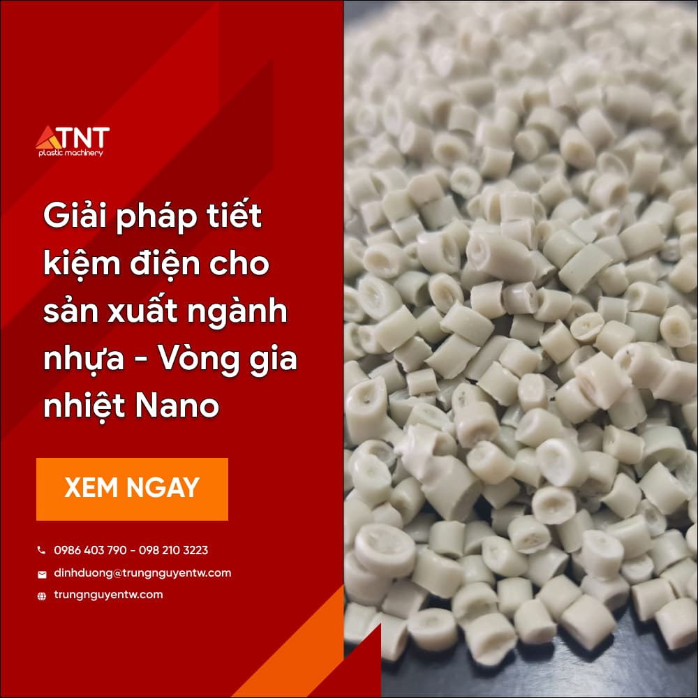 giải pháp tiết kiệm điện cho sản xuất ngành nhựa