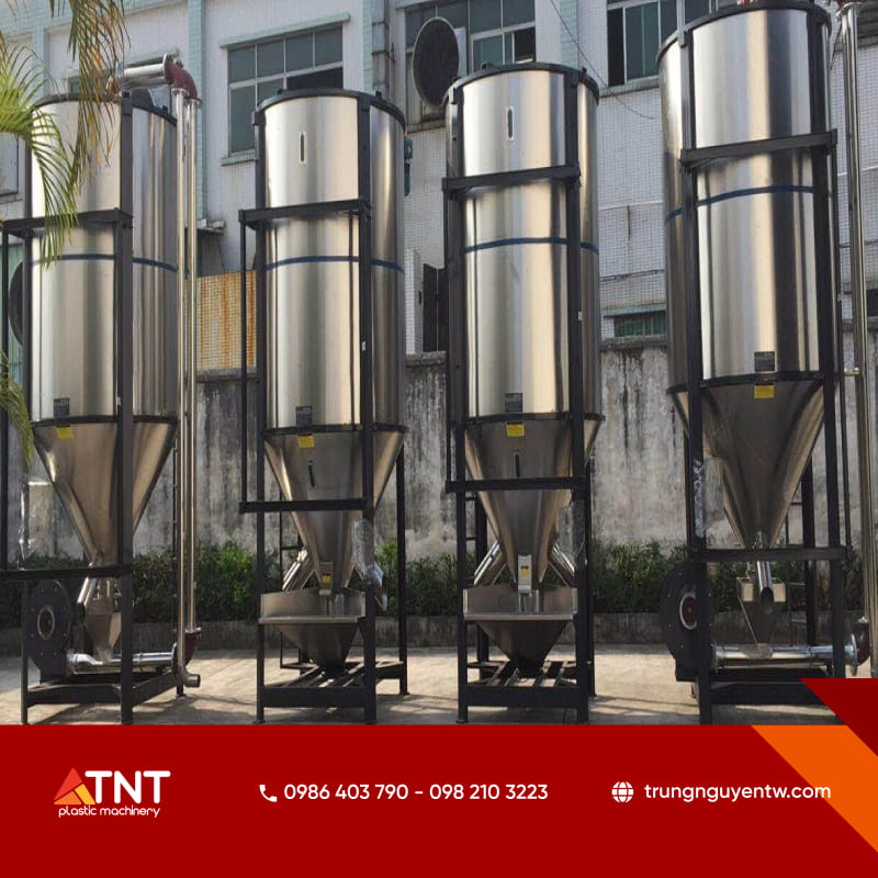 máy trộn nhựa dạng đứng