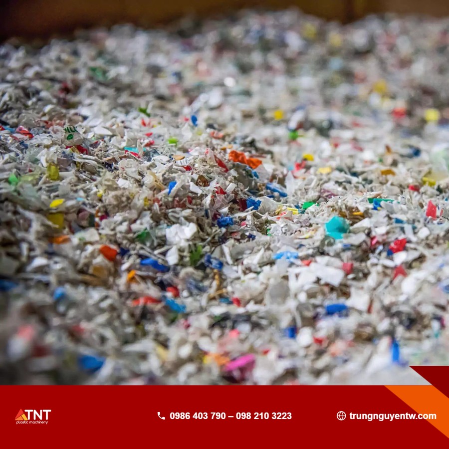 Nguyên liệu nhựa phù hợp cho máy nghiền nhựa, máy băm nhựa