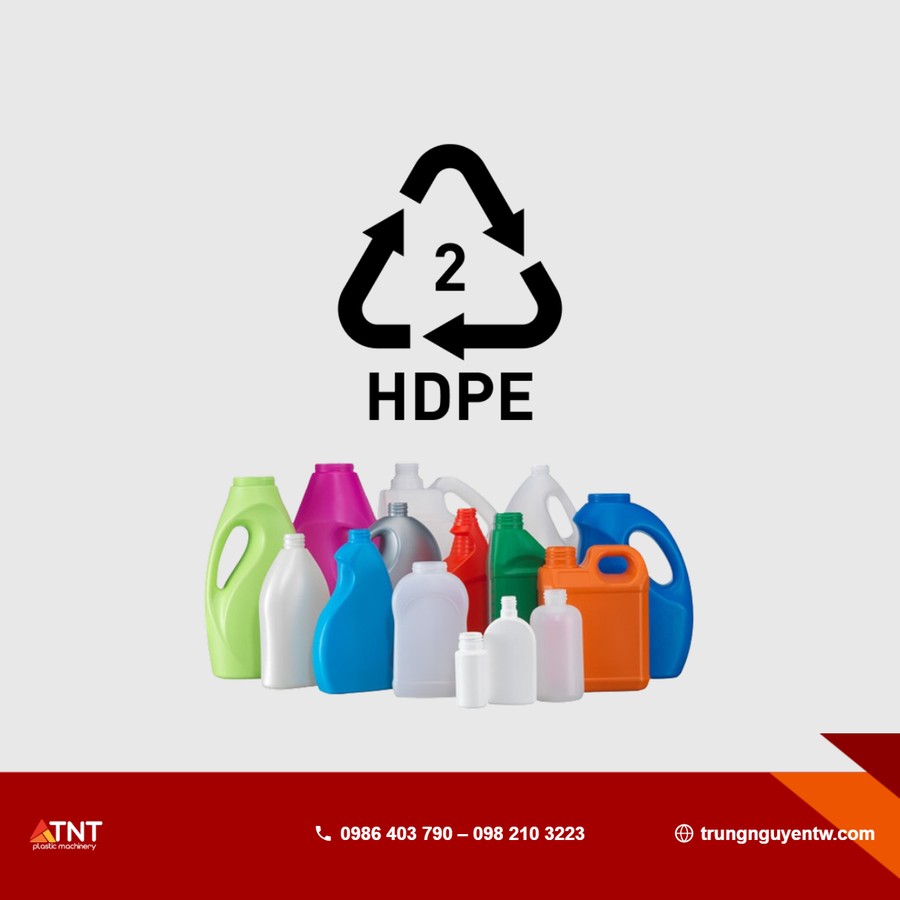 Nhựa HDPE (High-Density Polyethylene) là gì