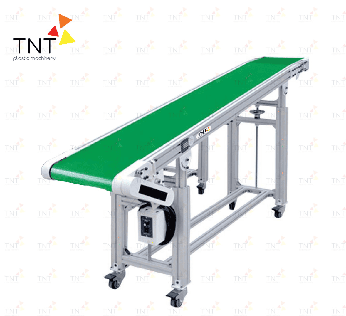 Hệ thống băng tải công nghiệp khung nhôm định hình TNT Plastic Machinery