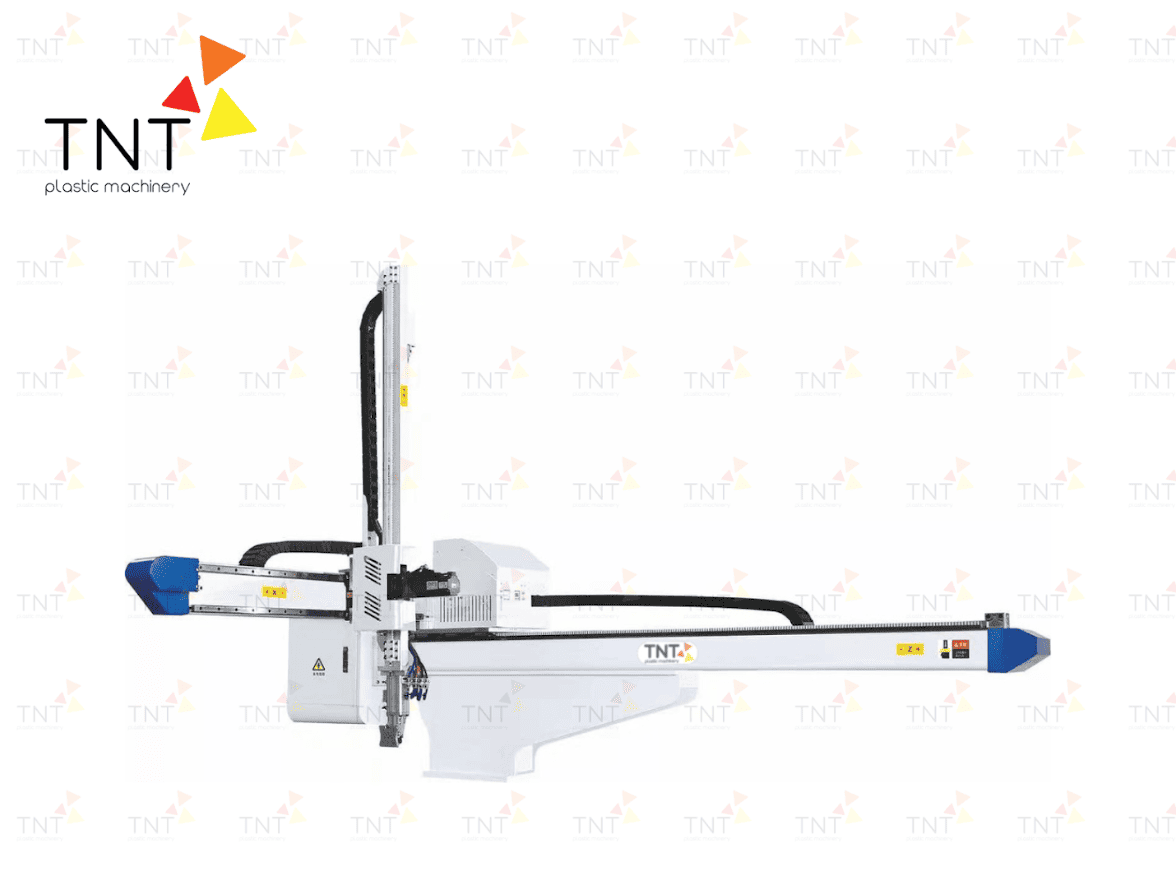 Cánh tay Robot hỗ trợ máy ép nhựa tự động hóa thương hiệu Trung Nguyên TNT