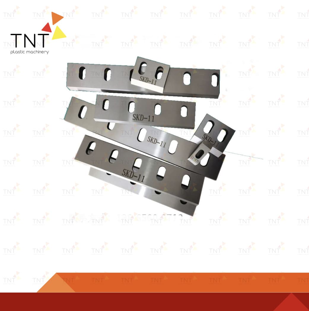 Các loại lưỡi dao máy băm nhựa chất liệu thép SKD11 bền bỉ
